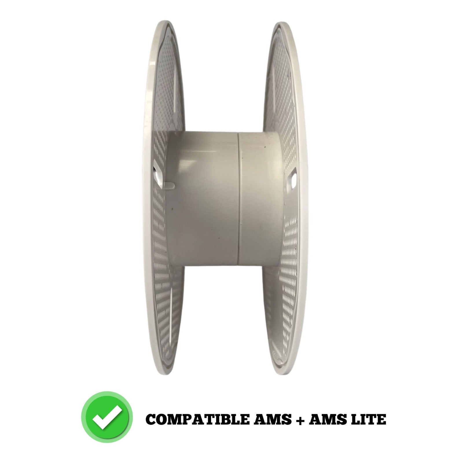 Spool vide pour filament refill Printomax 3D vue de côté