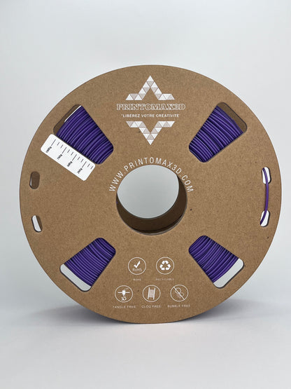 Filament 3D TPU 95A - PURPLE - 1.75mm - 1 Kg