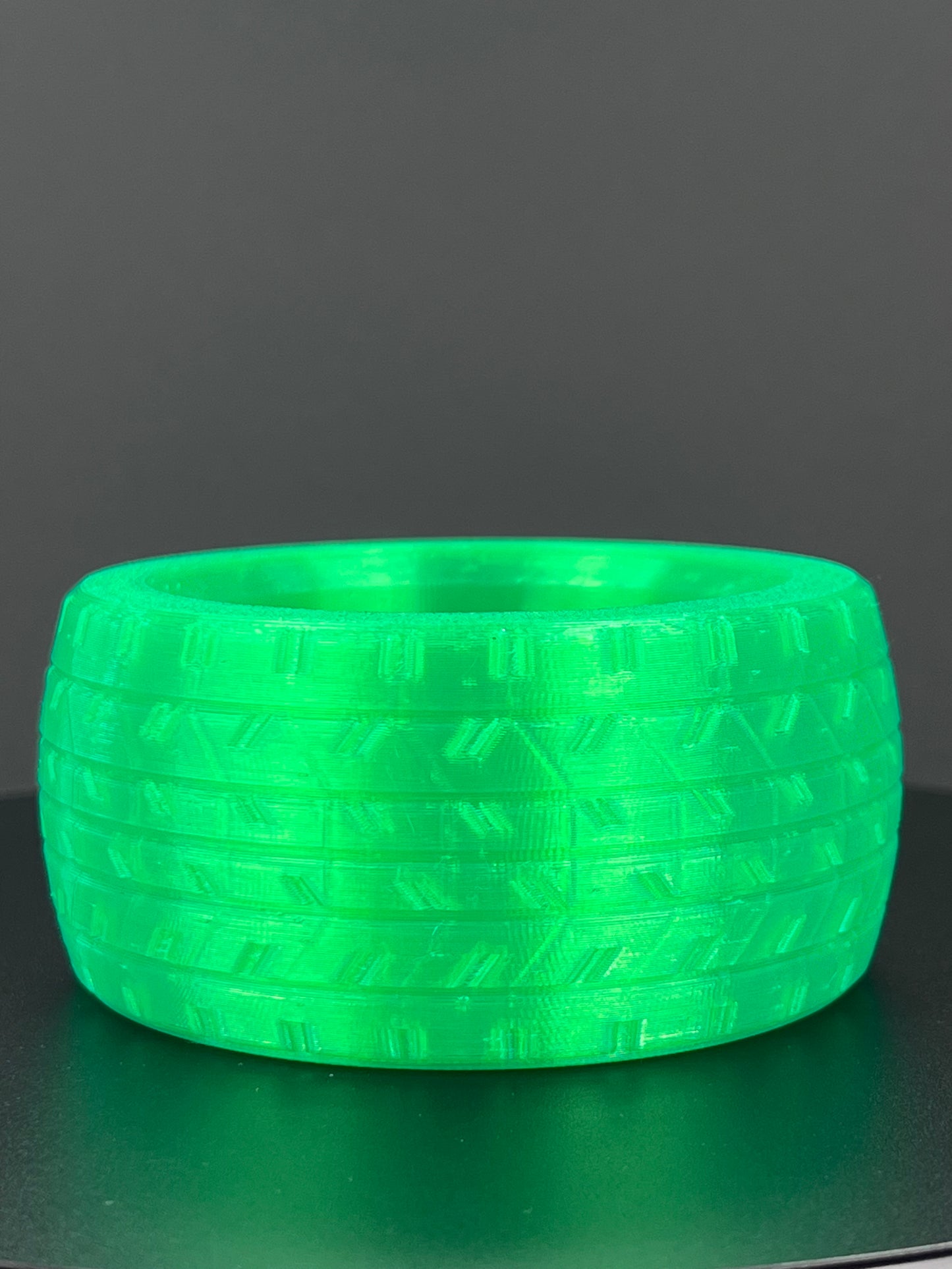 TPU 95A - TRANSPARENT GREEN - 1.75mm - 1 KG