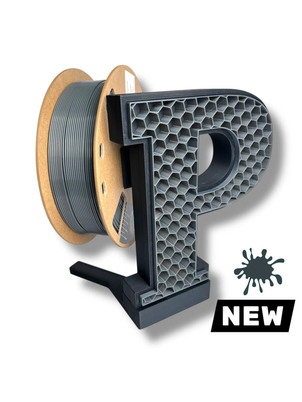 Filament 3D PLA+ PRO - DULL GREY - 1.75mm - 1Kg