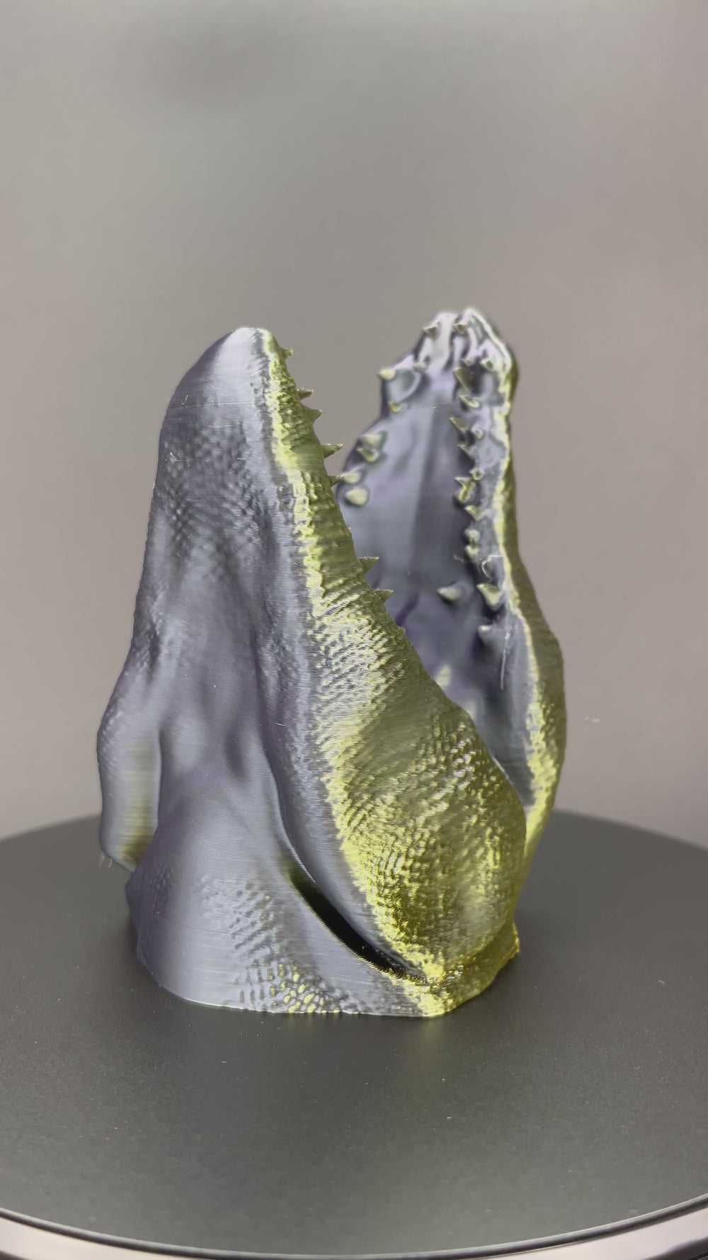 Bobine filament 3D PLA Silk Tricolor Black/Gold/Purple 1kg pour imprimante 1.75mm