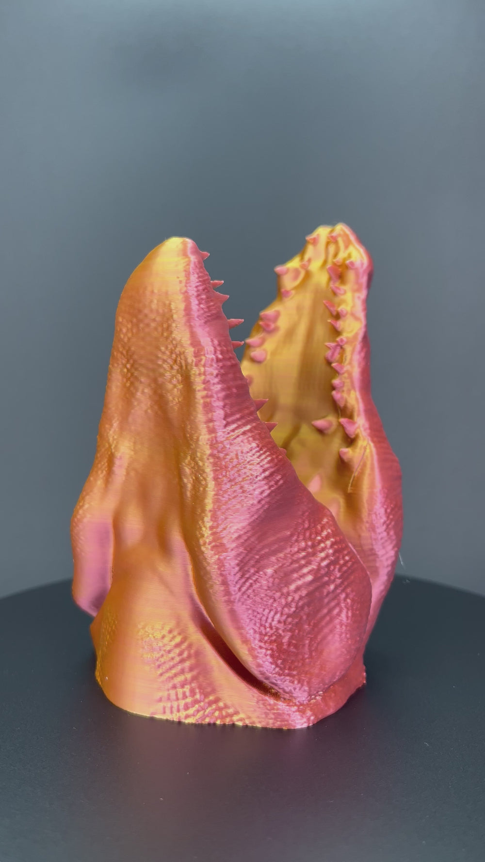 Bobine filament 3D PLA Silk Tricolor Emerald Green/Gold/Orange 1kg pour imprimante 1.75mm