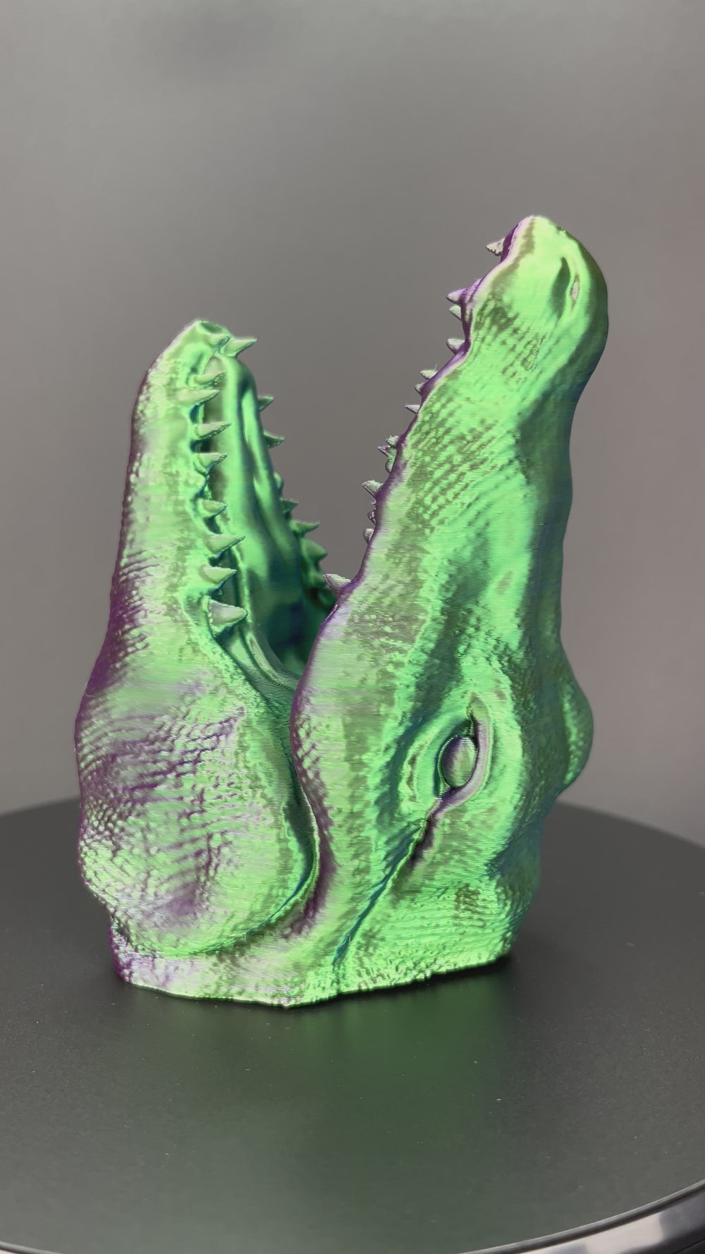 Bobine filament 3D PLA Silk Tricolor Blue/Green/Purple 1kg pour imprimante 1.75mm