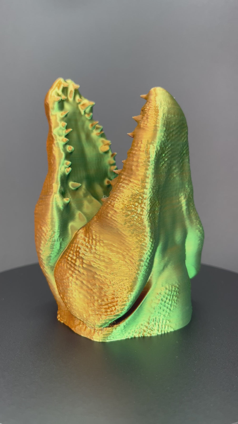 Bobine filament 3D PLA Silk Tricolor Orange/Blue/Green 1kg pour imprimante 1.75mm