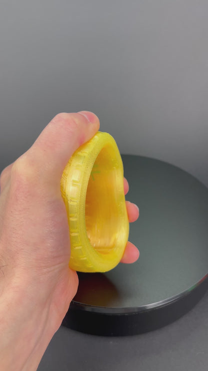 TPU 95A - TRANSPARENT YELLOW - 1.75mm - 1 KG