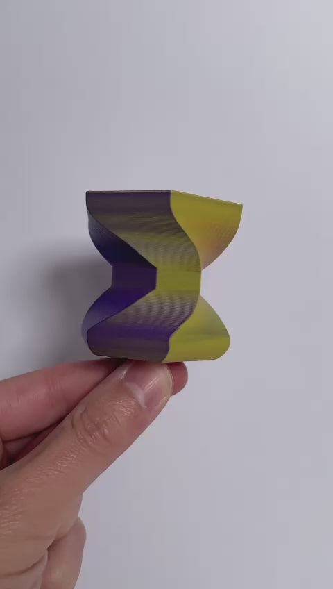 Filament 3D PLA+ MATTE TRICOLOR - PINK/PURPLE/YELLOW - 1.75mm - 1Kg