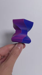 Filament 3D PLA+ MATTE DUAL COLOR - BLUE/PINK(ROSE-RED) - 1.75mm - 1Kg