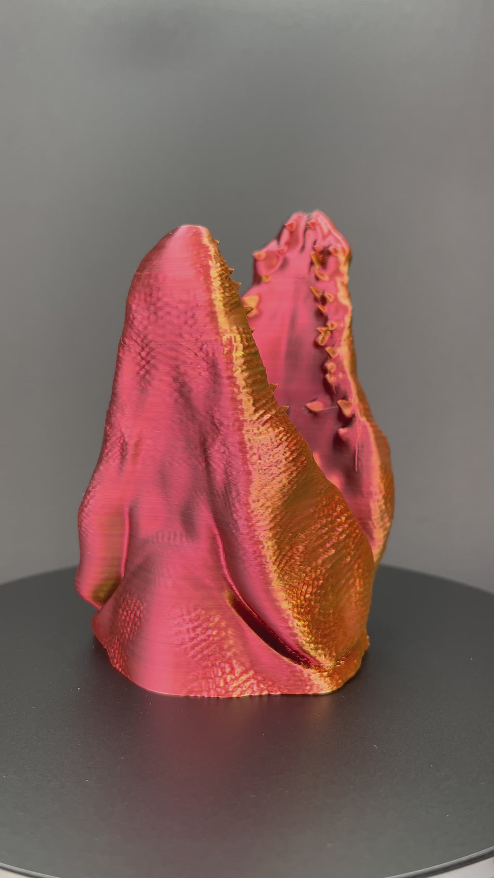 Bobine filament 3D PLA Silk Tricolor Black/Red/Gold 1kg pour imprimante 1.75mm