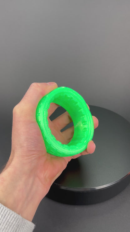 TPU 95A - TRANSPARENT GREEN - 1.75mm - 1 KG