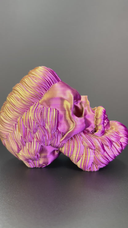 Filament 3D PLA+ SILK DUAL COLOR - PURPLE/GOLD - 1.75mm - 1Kg