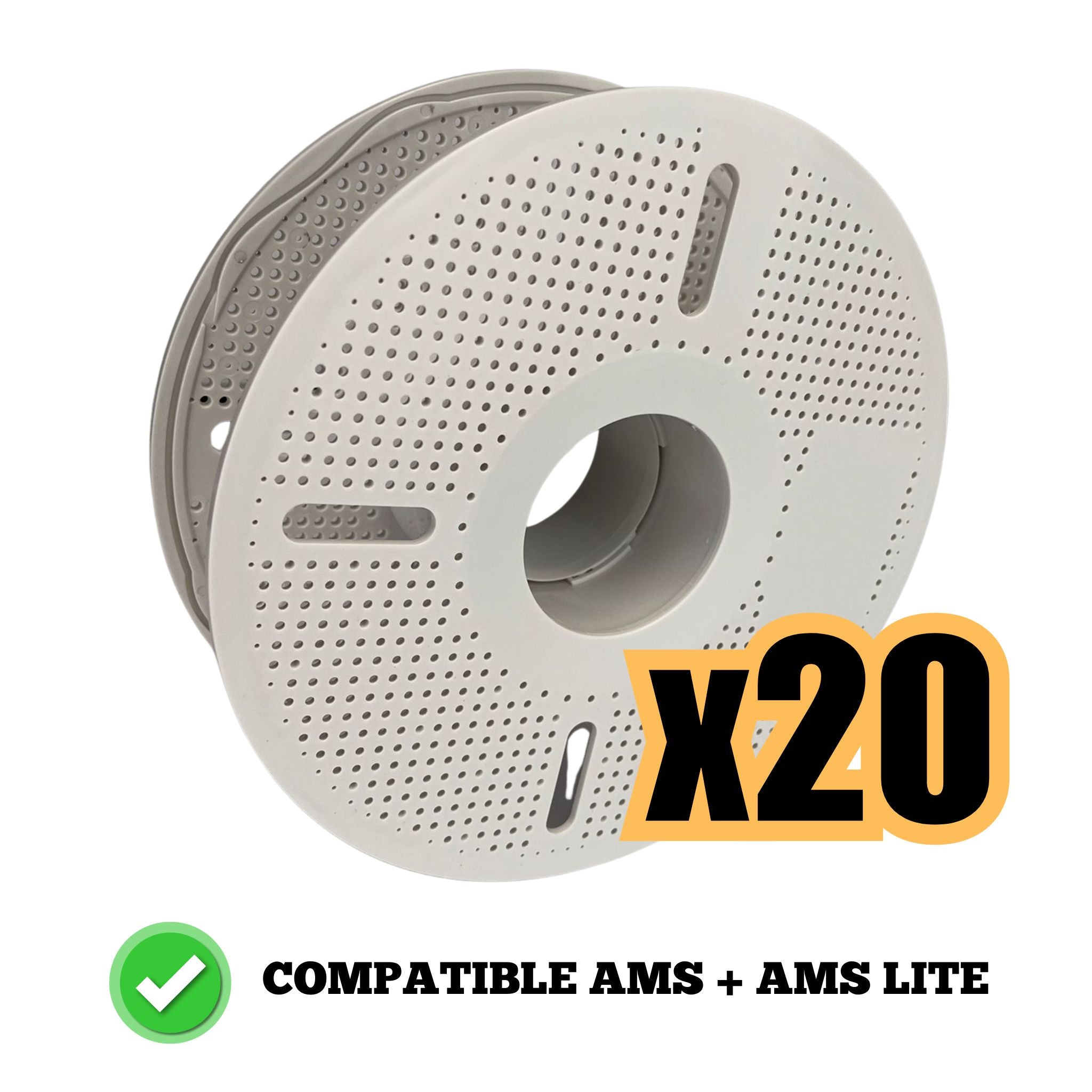 Spool vide pour filament refill Printomax 3D x20