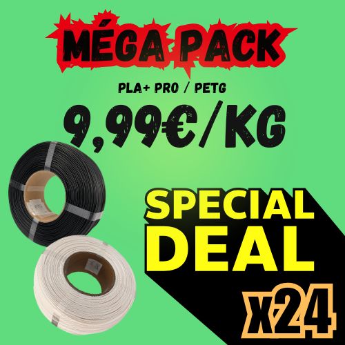 MEGA PACK PETG/PLA 9.99/kg